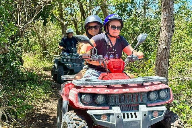 Atv and Cenote All Terrain - What’s included vs. what to bring: helmets, mud, and footwear