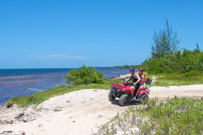 ATV and Clear Boat Ride Full Experience in Cozumel - Clear boat + snorkeling: sunken-ship sightseeing and marine life