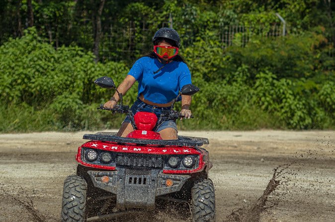 ATV Jungle discovering the wild Jade Cavern and Mayan Village - Stop 1: El Cedral for First-Settlement Clues and a Short Culture Break