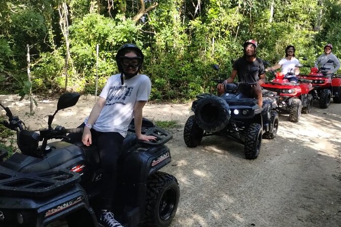 ATV Ride Discover the Jade Cavern and Drive Through The Jungle - Jade Cenote: The Wild Cave Stop with Mayan Meaning