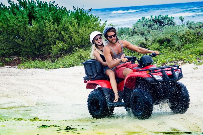 ATV Seashore + Cenote Combo: Mezcalitos & Mayan Cenote Experience - Playa Uvas Beach Club: Lunch, Snorkeling, and Rocky Reality