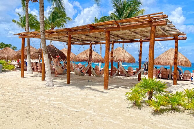 Chankanab Park Admission +Open bar +Lunch included +Snorkeling - Reef snorkeling and underwater sculptures at Chankanaab