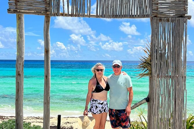 Clear Boat and Island Tour by Buggy with Mayan Experience - Stop 3: Playa Publica San Martin lunch and beach-side fajitas