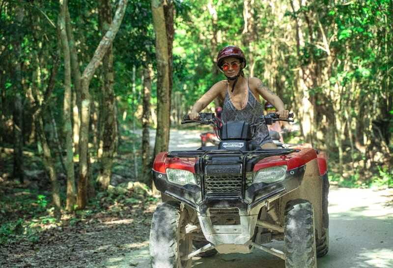 Cozumel: ATV Ride to Jade Cavern, Beach Club Access & Lunch - Jade Cavern cenote swim: the water stop that changes the day