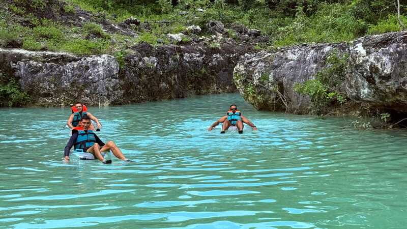 Cozumel: ATV Seashore Adventure & Mayan Cenote Experience - Spirits stop in the traditional village: short, not a whole detour