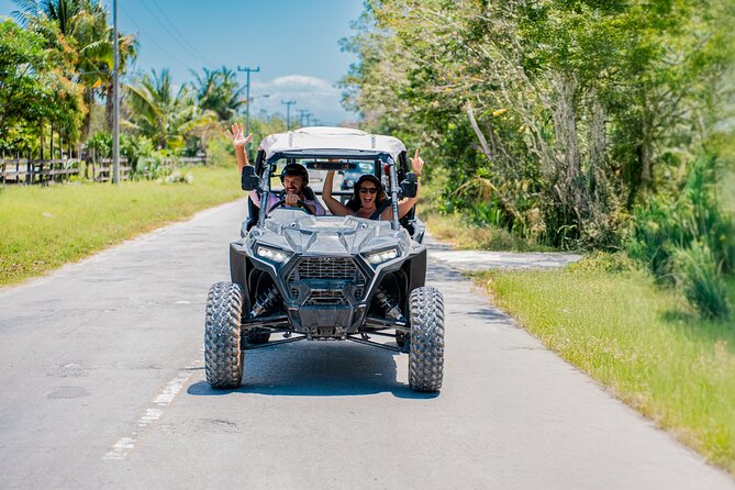 Cozumel: Buggy Off-Road Tour, KUZÁ Beach Park, Buffet & Open Bar - KUZÁ Beach Club Perks: Buffet, Standard Open Bar, Music, and Games