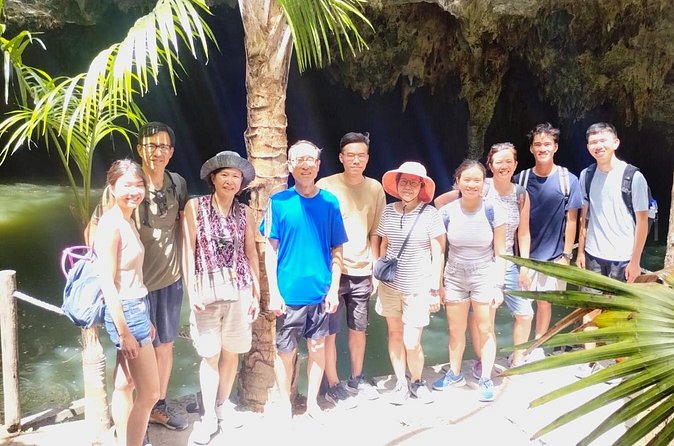 Cozumel Family Adventure with Double Jungle ATV Ride - Jade Cave (Jade Cenote): the cave atmosphere, the animals, and your one-hour window