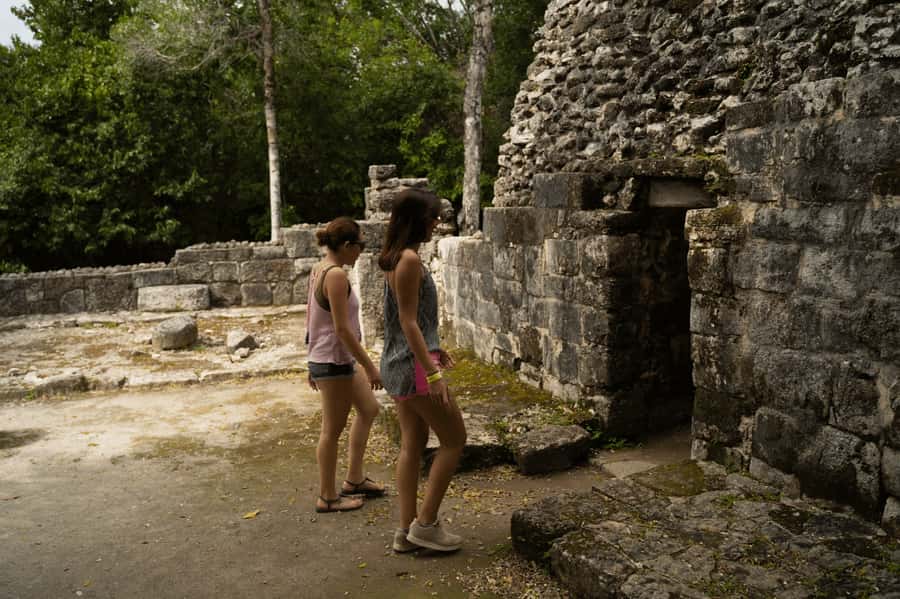 Cozumel: Mayan Ruins Guided Tour with Snorkeling & Lunch - San Gervasio Park: Cozumel’s big Mayan site stop