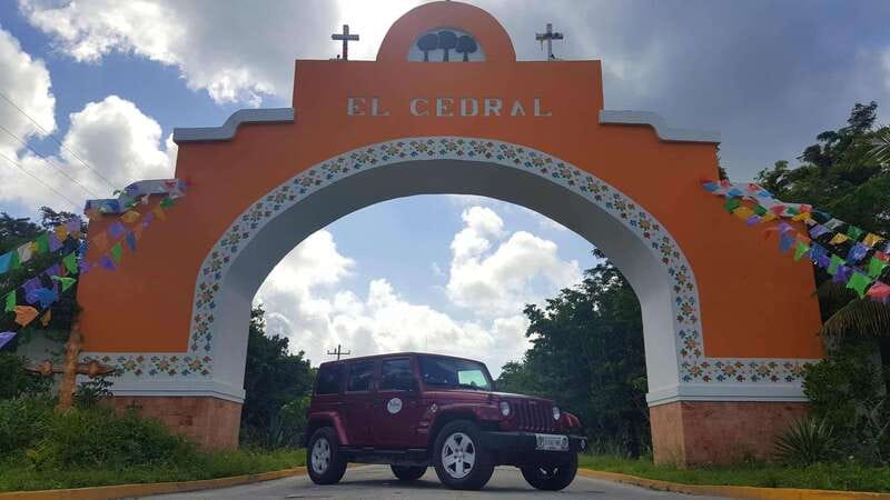 Cozumel: Private Jeep Tour Shore Excursion - El Cedral Jungle Off-Road: The Main Event