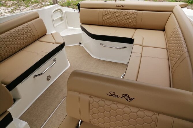 Deluxe Private Boats - 27 ft Sea Ray - Playa Palancar Beach Club: what the final stop feels like