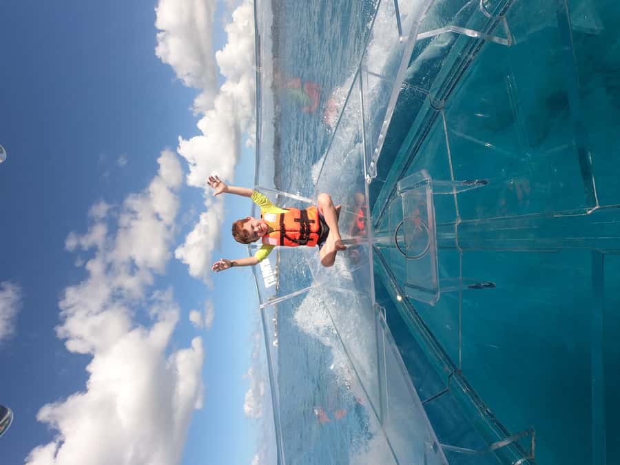 From Cozumel: Invisible Boat Snorkeling Tour - Stop-by-stop itinerary: what happens in 90 minutes