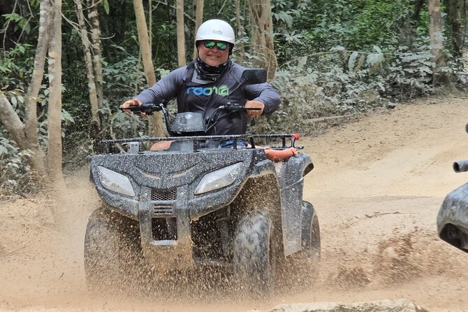 Jade Caverns and Mayan Village Cozumel ATV TOUR - Off-Road to Ancient Cenotes: the real vibe of the ATV part