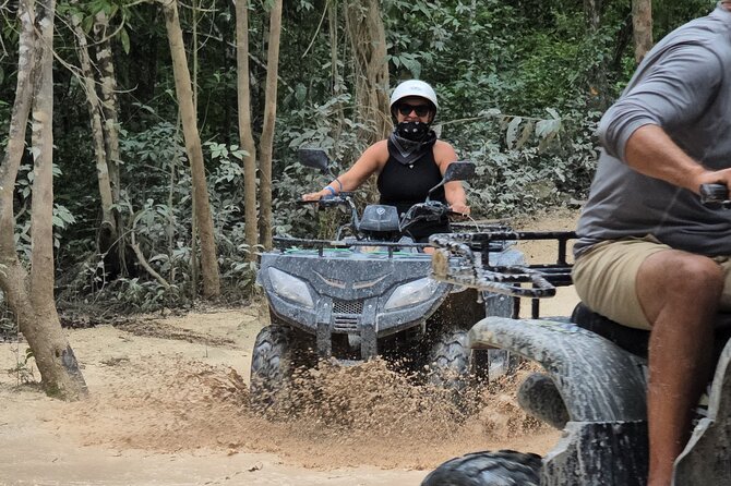 Jade Caverns and Mayan Village Cozumel ATV TOUR - Stop 2: El Cedral town walk—Mayan temple, black coral craft, and the oldest Catholic church