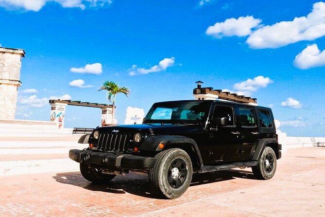 Jade Caverns Private Jeep Tour with Lunch and Snorkeling - Private Jeep Route in Cozumel: How This Day Flows