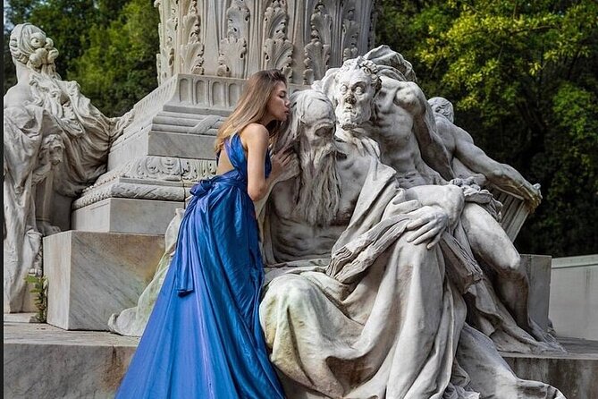 Luxury Dress Photo Experience - Cozumel Meets Couture: Why This Flying Dress Shoot Works