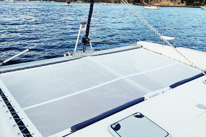 Private 6 Hrs 47 ft. Catamaran Snorkel & Cielo Charter (30p. max) - Kayaking, SUP, float toys, and time to just hang out