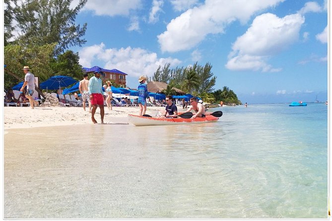 Private Cozumel Jeep Tour & Water Park, Kayaks, Paddle Board, Snorkel With Lunch - Aquarium Beach Club: your 3-hour water-play base