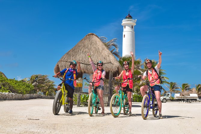 Punta Sur Eco Beach Park Electric Bike Tour in Cozumel - Anemona del Mar beach club cabana, lunch, and downtime