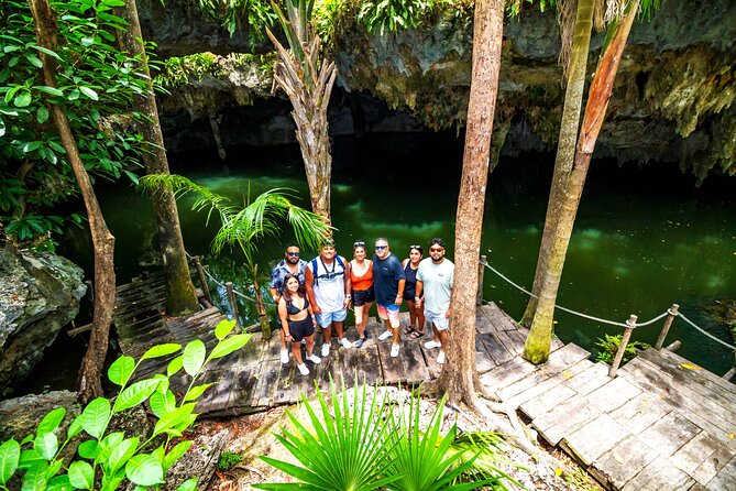 RZR Jungle Off Road to Jade Cavern & Chula’s Beach Club - Jade Cavern Cenote Stop: Swim, Photos, and the Cliff Jump Choice