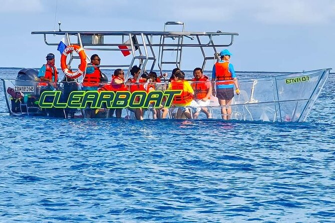 Transparent Boating and Snorkeling Tour in Cozumel All Inclusive - Snorkeling in Parque Nacional Arrecifes de Cozumel (30 minutes)