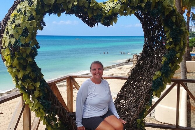 Visit the ancient Mayan ruins and the best beaches in Cozumel - Stop 4: Tequila Beach Club Cozumel for pool time, food, and floating games